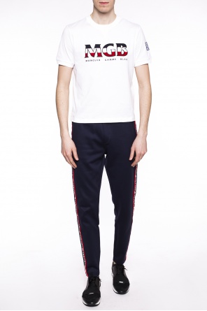 T-shirt with logo applique, zdjęcie 2 T-shirt with logo applique od Moncler Gamme Bleu